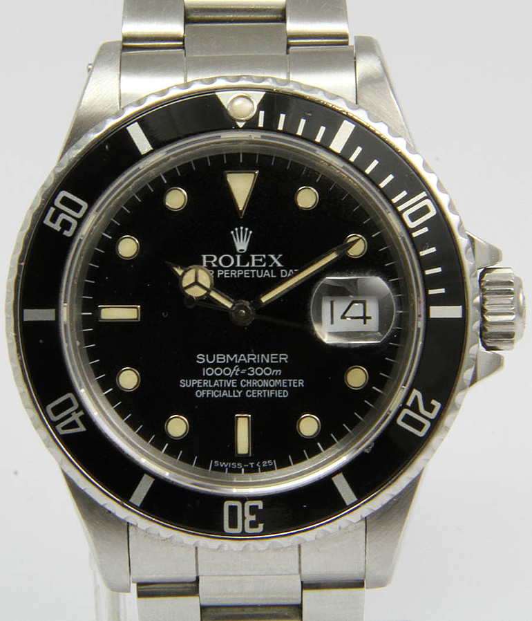 ROLEX Submariner Ref. 168000