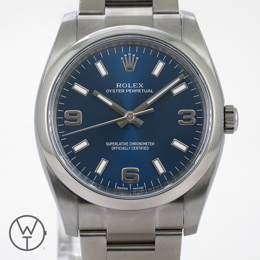 ROLEX Oyster Perpetual Ref. 114200 - World of Time - New and pre-owned ...