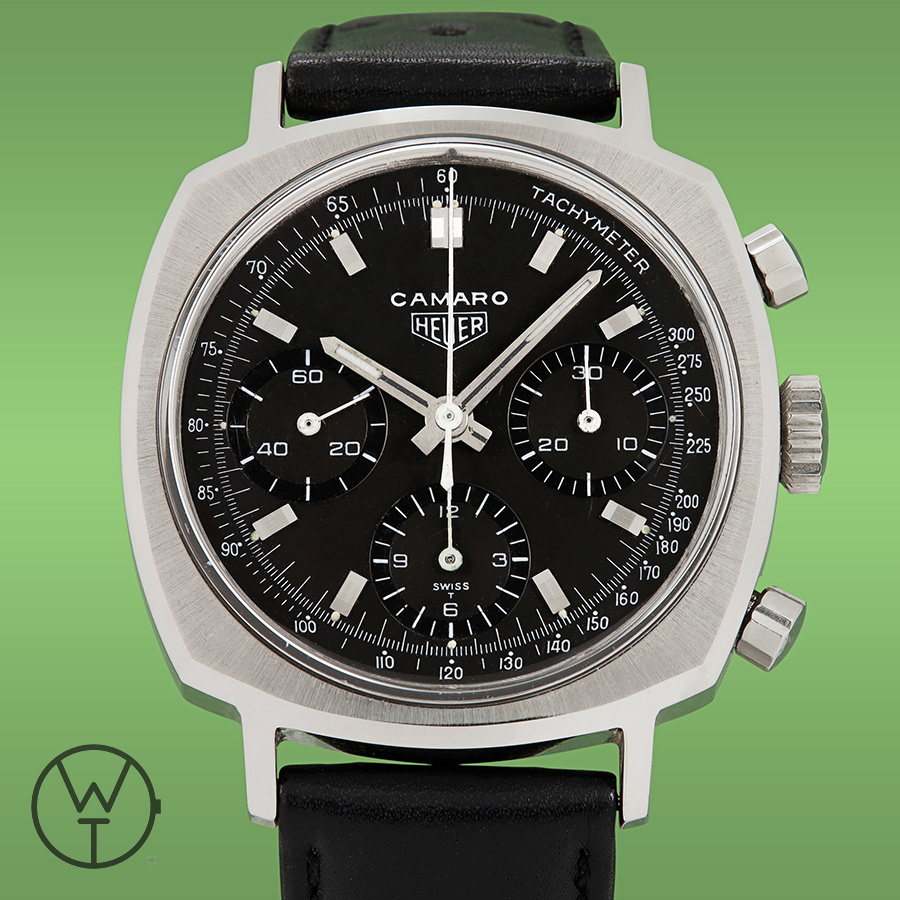 HEUER Camaro Ref. 7220 T - World of Time - New and pre-owned exclusive  watches with best conditions. Call us or visit our local shop to get  personal consulting.