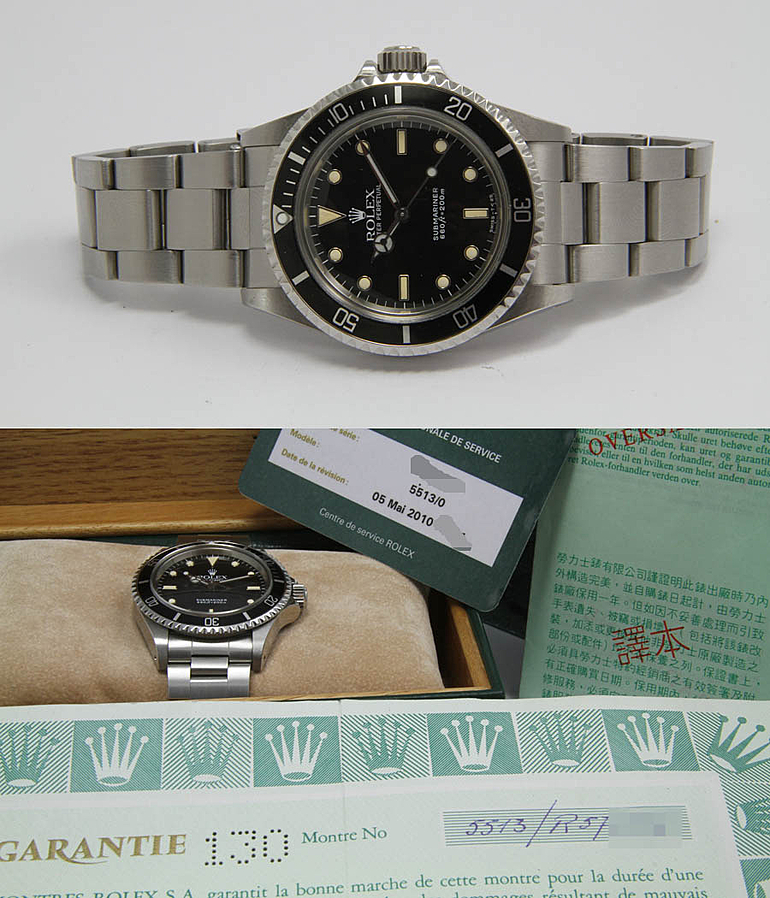 ROLEX Submariner Ref. 5513