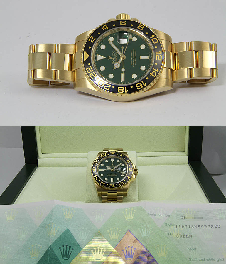 ROLEX GMT Ref. 116718LN