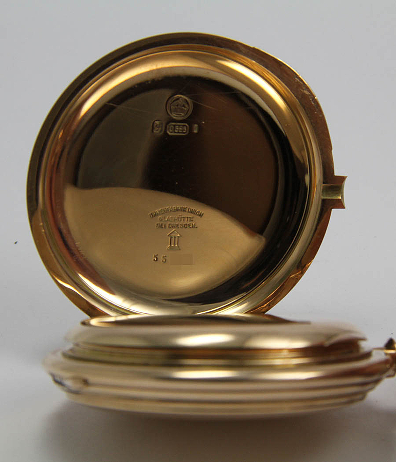 UNION GLASHÜTTE Taschenuhr