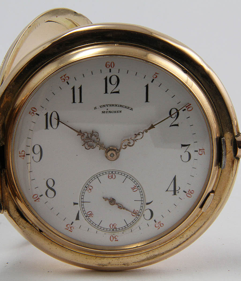 S. UNTERKIRCHER MÜNCHEN Taschenuhr