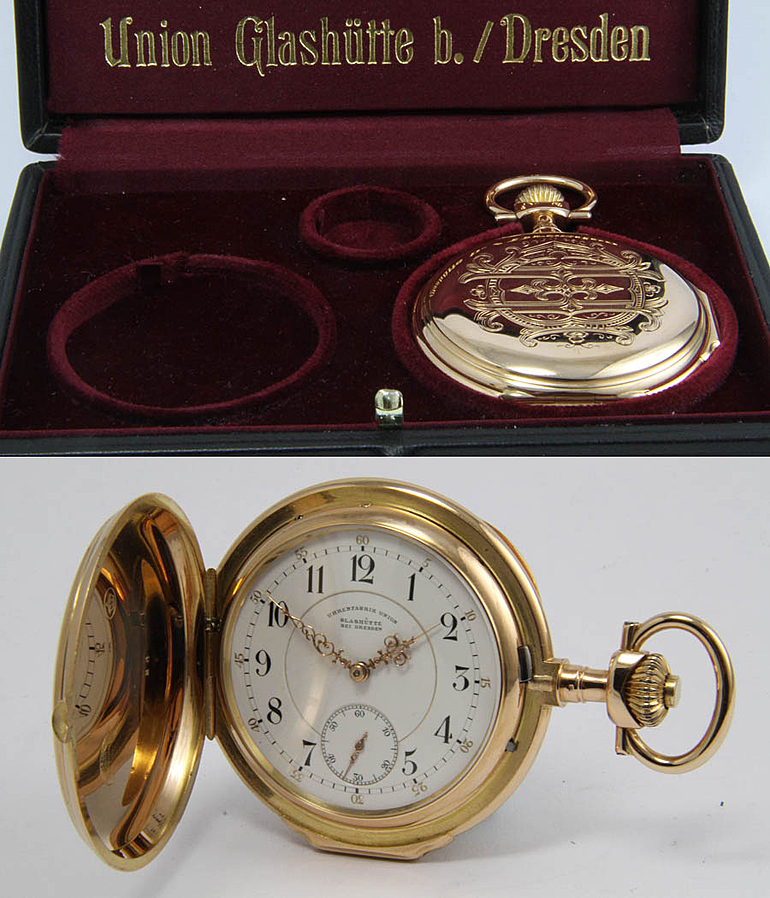 UNION GLASHÜTTE Taschenuhr