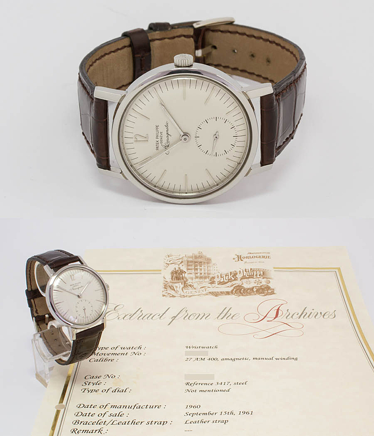 PATEK PHILIPPE Amagnetic Ref. 3417