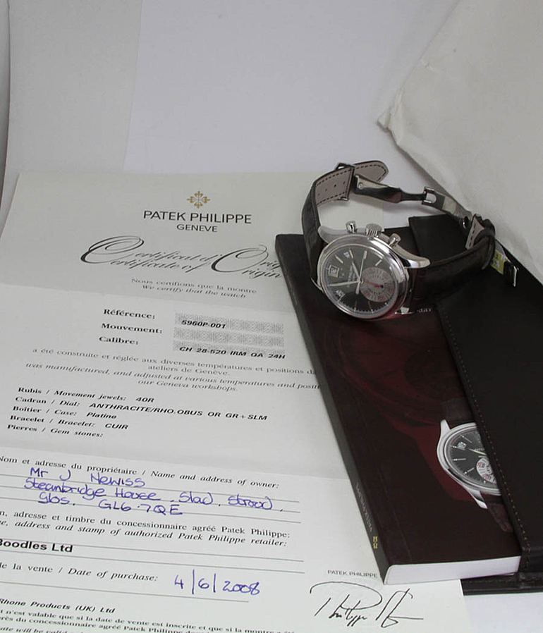 PATEK PHILIPPE Jahreskalender Ref. 5960 P