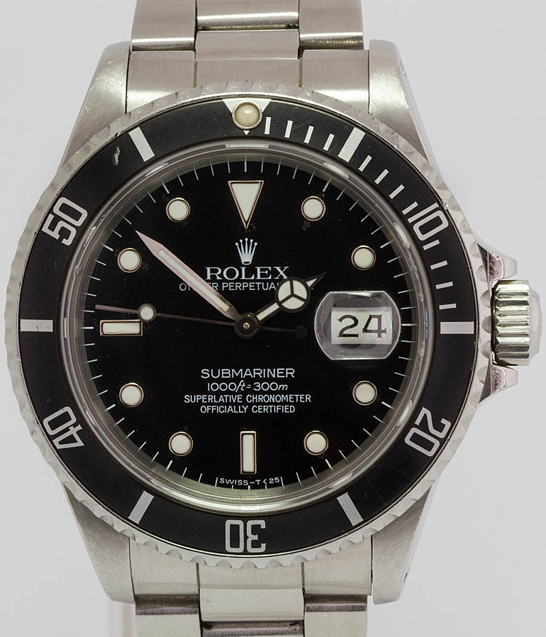 ROLEX Submariner Ref. 168000