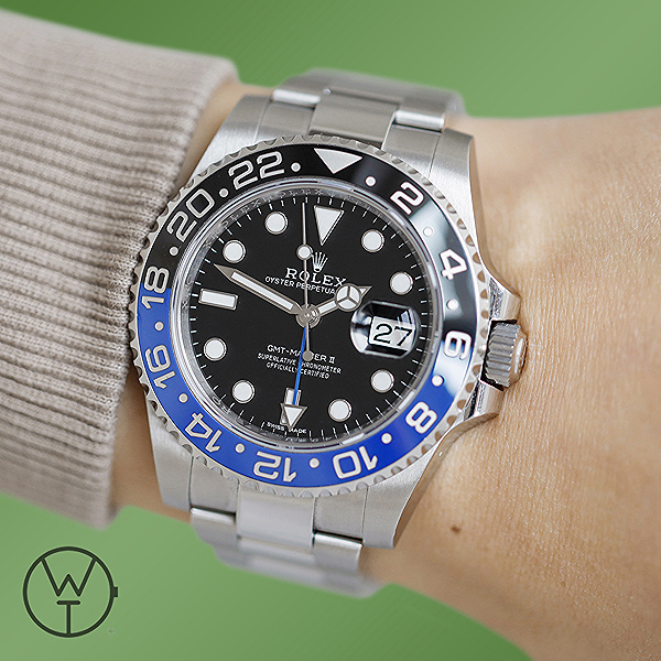 ROLEX GMT Ref. 116710BLNR