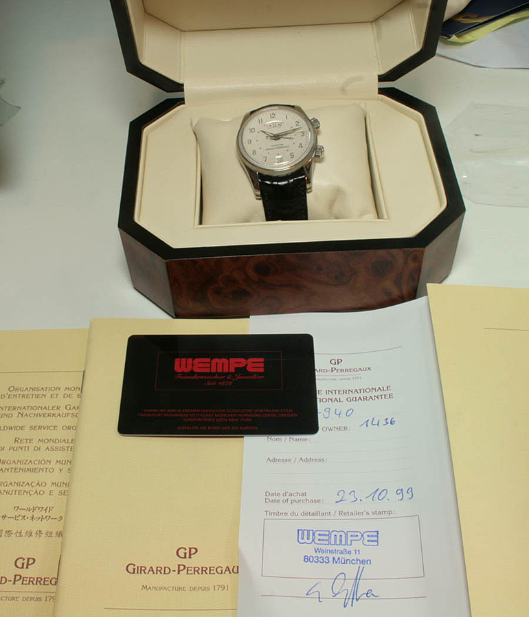 GIRARD-PERREGAUX Time Zone - Alarm Ref. 4940