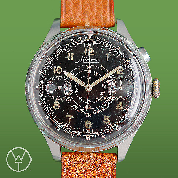 MINERVA Telemetre Chronograph