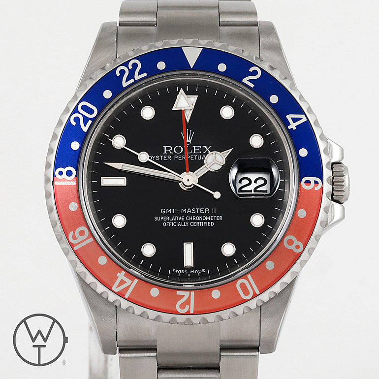 ROLEX GMT Ref. 16710BLRO