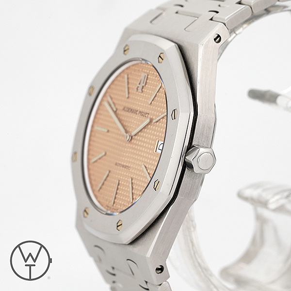 AUDEMARS PIGUET Royal Oak Ref. 14802 ST Salmon Dial