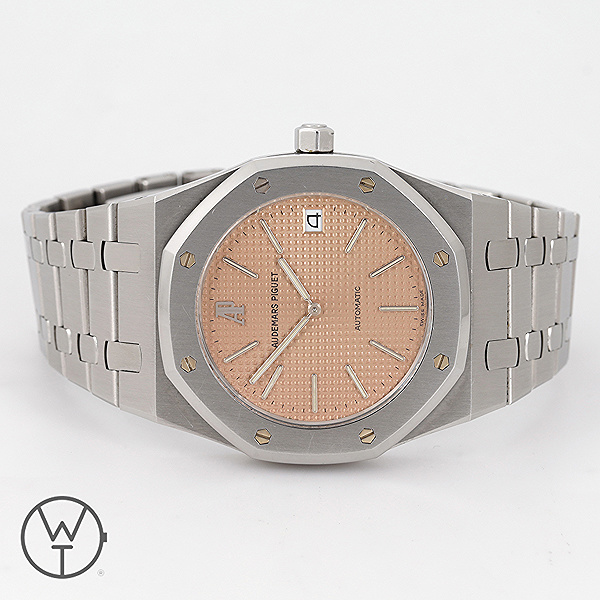 AUDEMARS PIGUET Royal Oak Ref. 14802 ST Salmon Dial