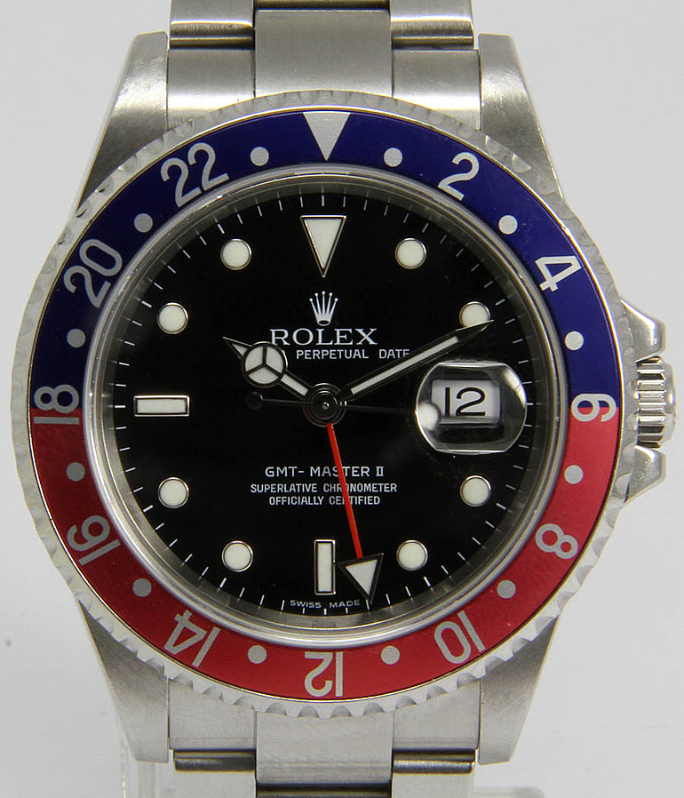 ROLEX GMT Ref. 16710BLRO