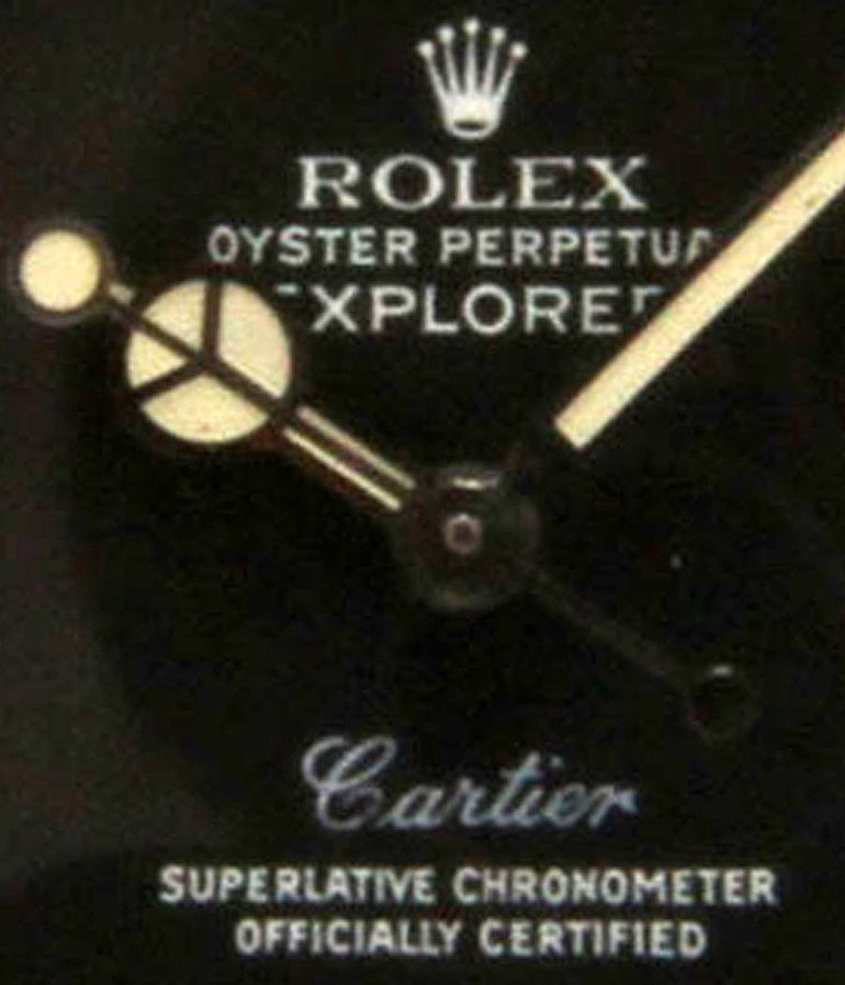 ROLEX / CARTIER Explorer Ref. 1016