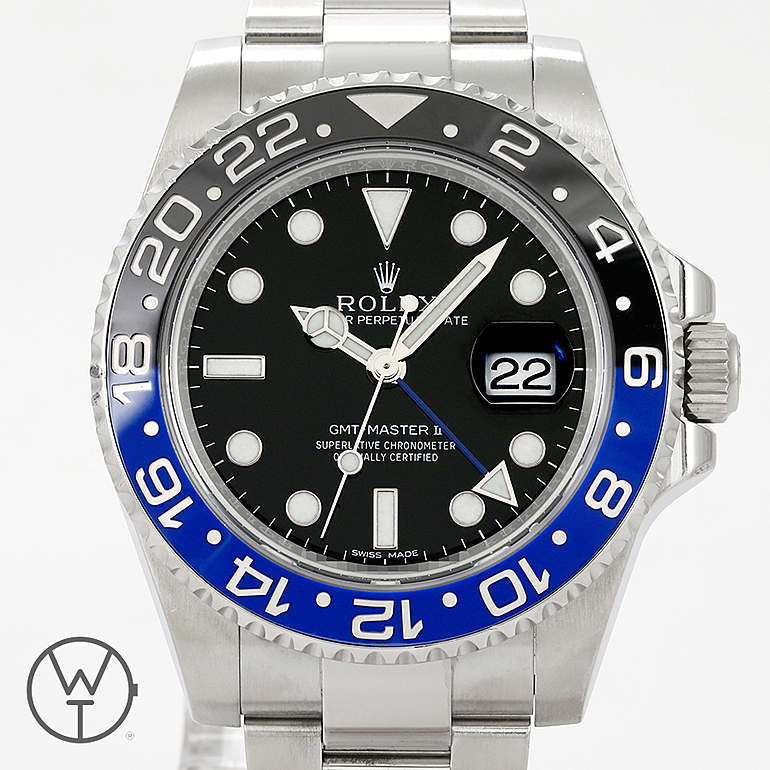 ROLEX GMT Ref. 116710BLNR