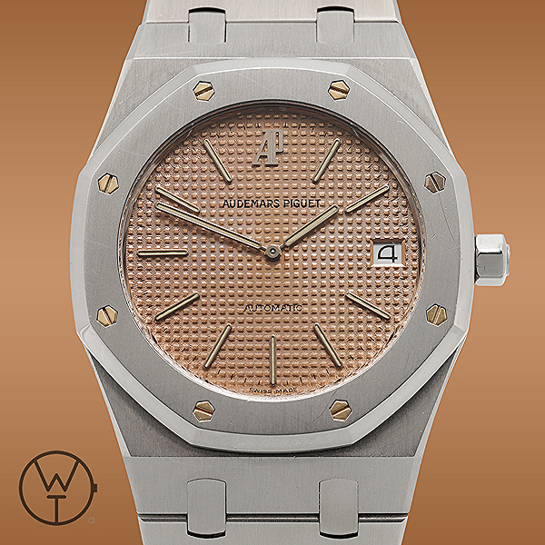 AUDEMARS PIGUET Royal Oak Ref. 14802 ST Salmon Dial