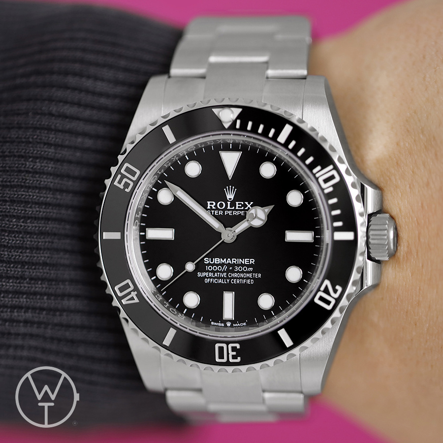 ROLEX Submariner Ref. 124060 - World of Time - New and pre-owned ...