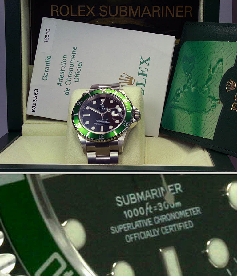ROLEX Submariner Ref. 16610 LV