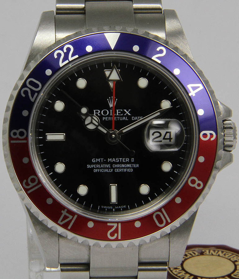 ROLEX GMT Ref. 16710BLRO