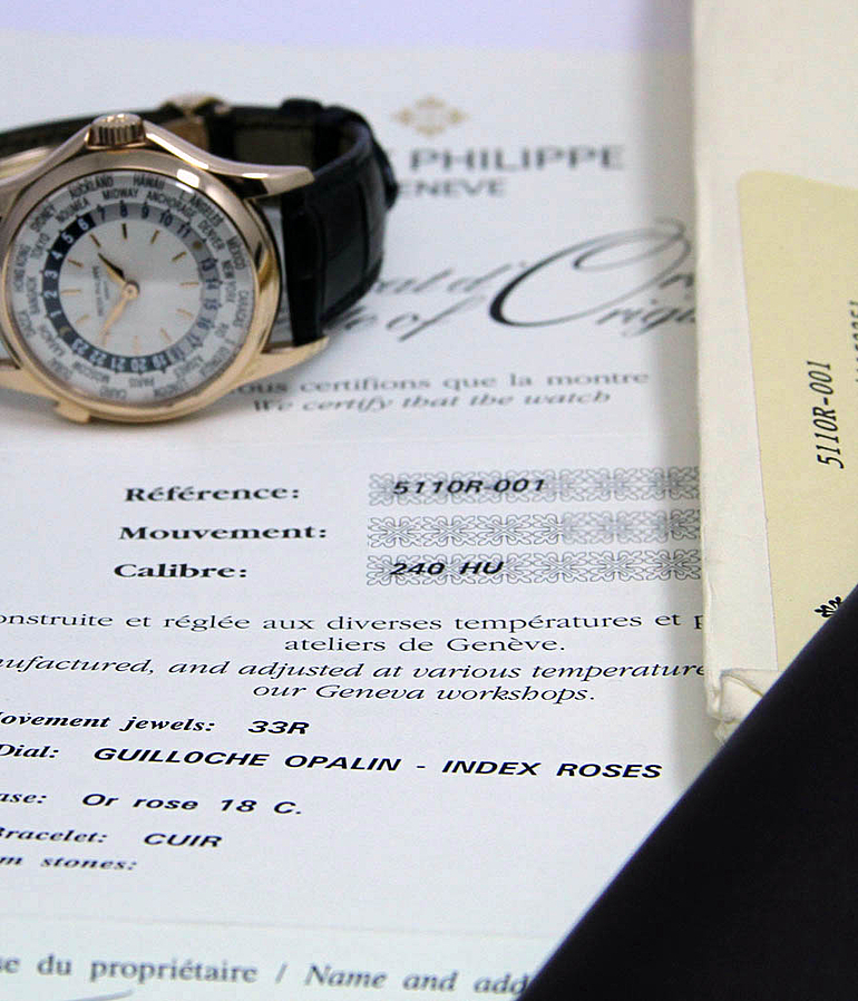PATEK PHILIPPE Worldtimer Ref. 5110 R