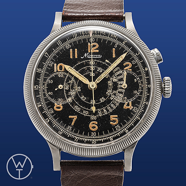 MINERVA Telemetre Chronograph