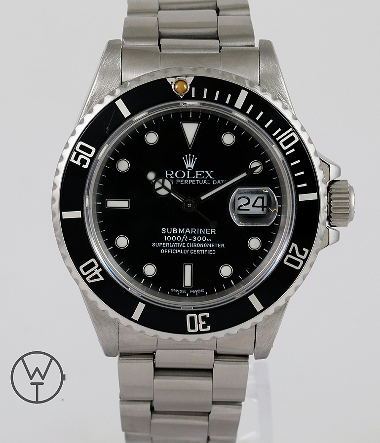 ROLEX Submariner Ref. 168000