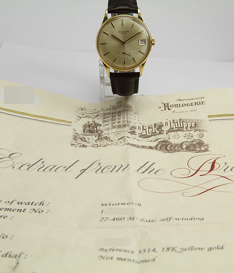 PATEK PHILIPPE Calatrava Ref. 3514
