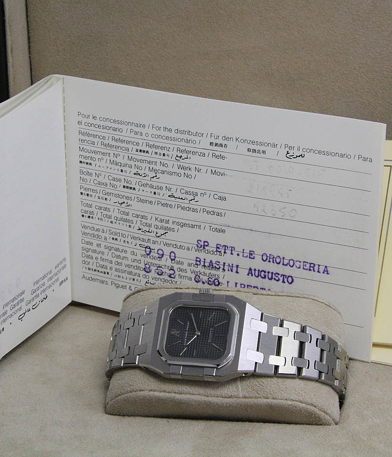 AUDEMARS PIGUET Ref. ST 6010 616