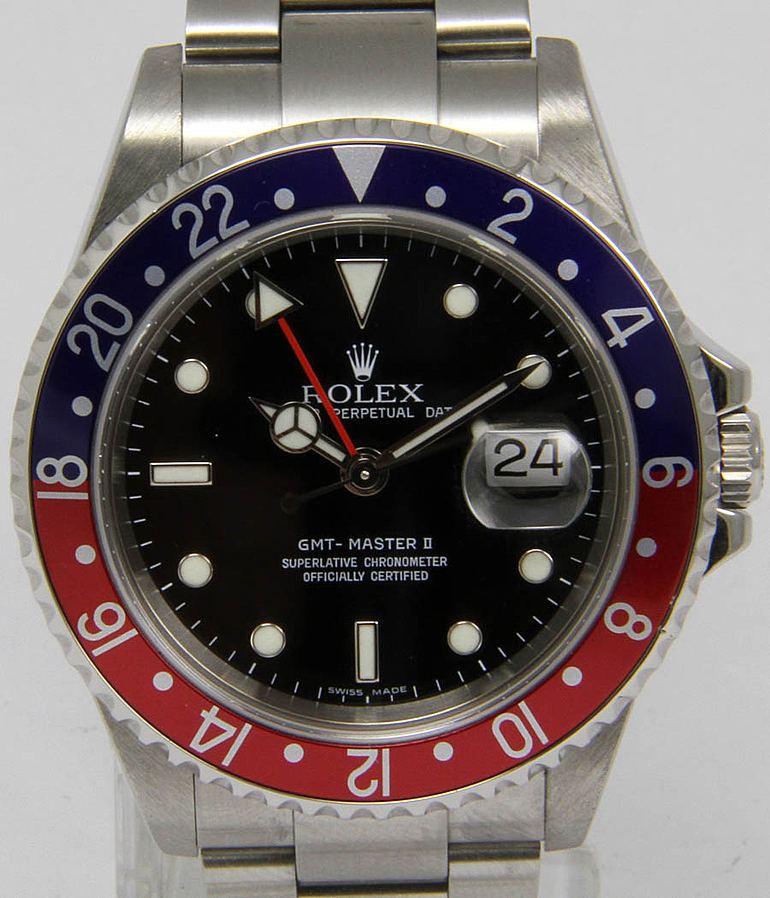 ROLEX GMT Ref. 16710BLRO