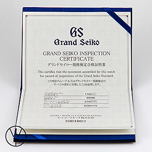 GRAND SEIKO HI BEAT-36000 Ref. SBGJ217