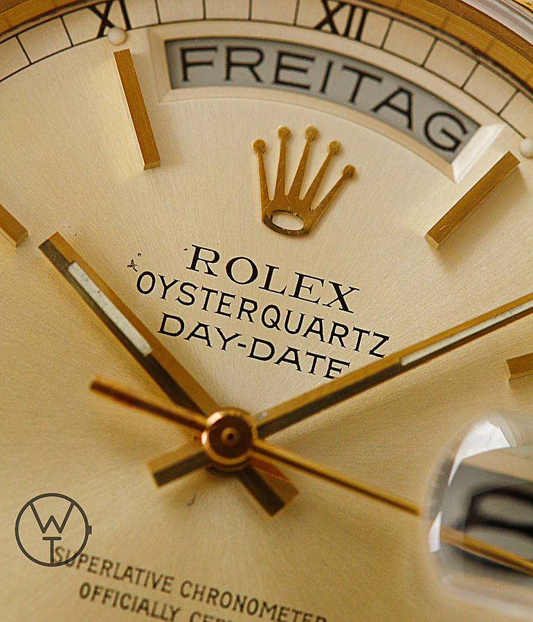 ROLEX Oysterquartz Ref. 19018