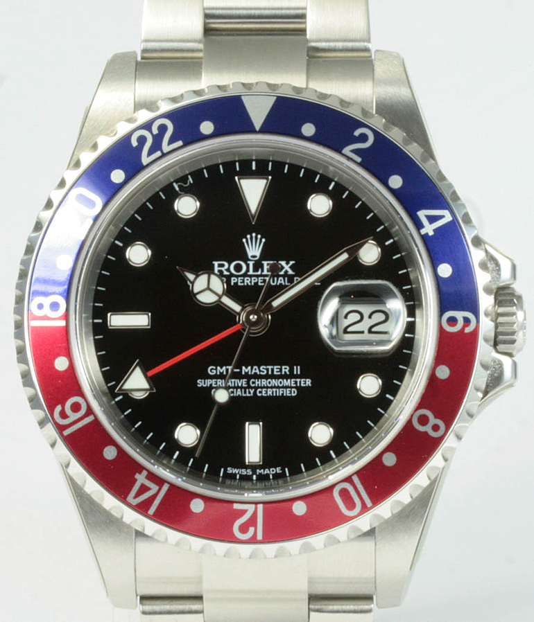 ROLEX GMT Ref. 16710BLRO