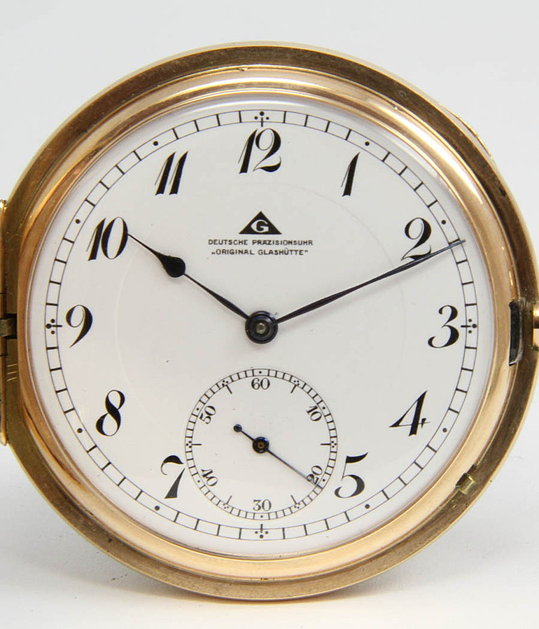 DEUTSCHE PRÄZISIONSUHR Taschenuhr