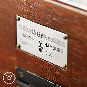 WEMPE CHRONOMETER-WERKE HAMBURG
