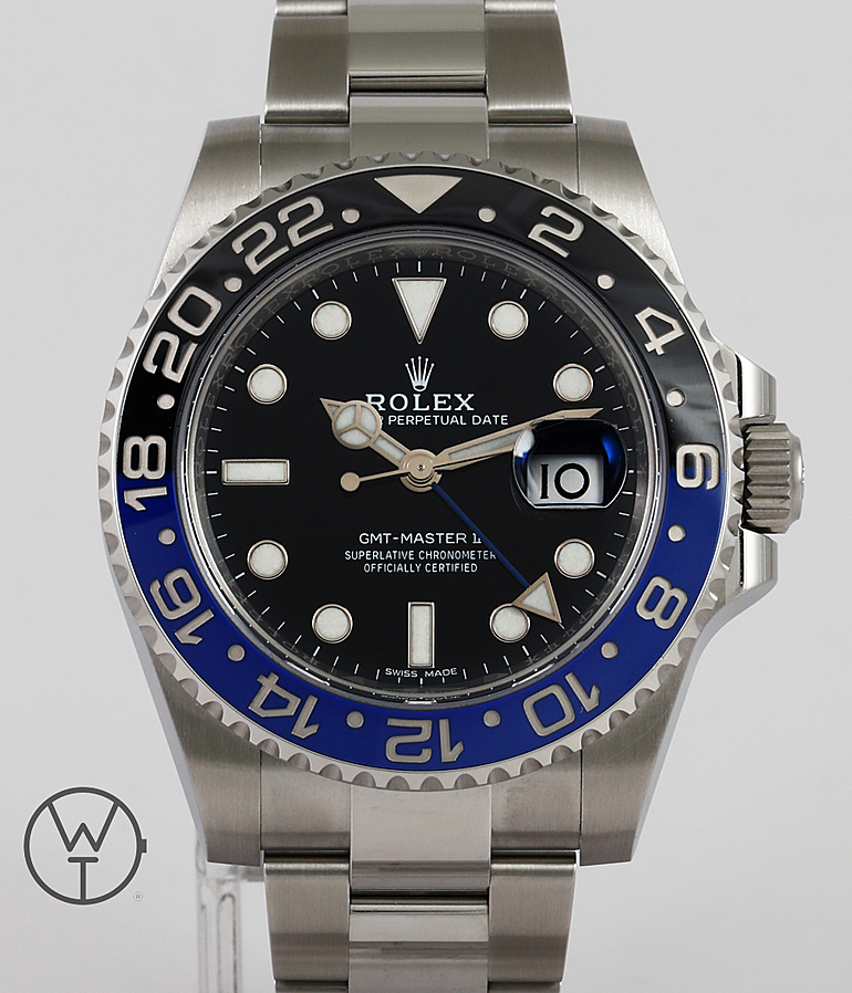 ROLEX GMT Ref. 116710BLNR