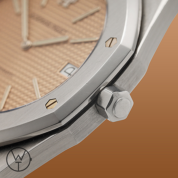 AUDEMARS PIGUET Royal Oak Ref. 14802 ST Salmon Dial