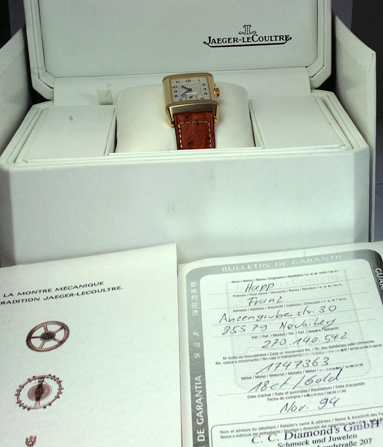 JAEGER LE COULTRE Reverso Ref. 270.140 542