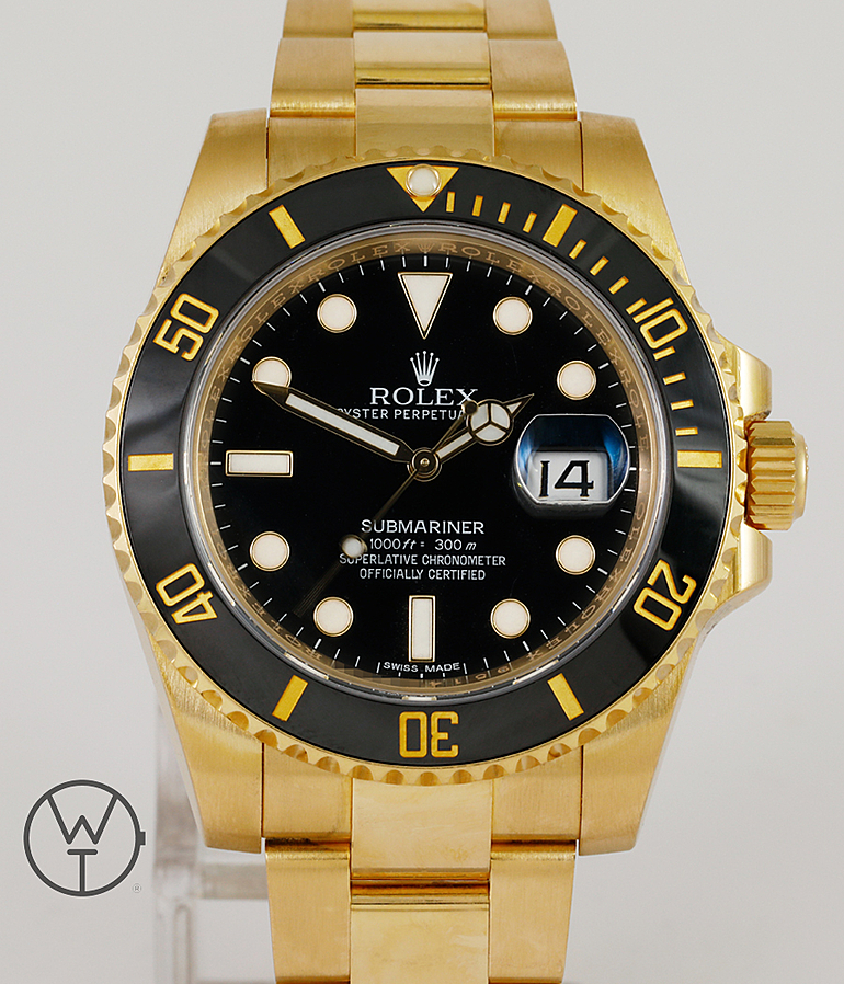 ROLEX Submariner Ref. 116618 LN