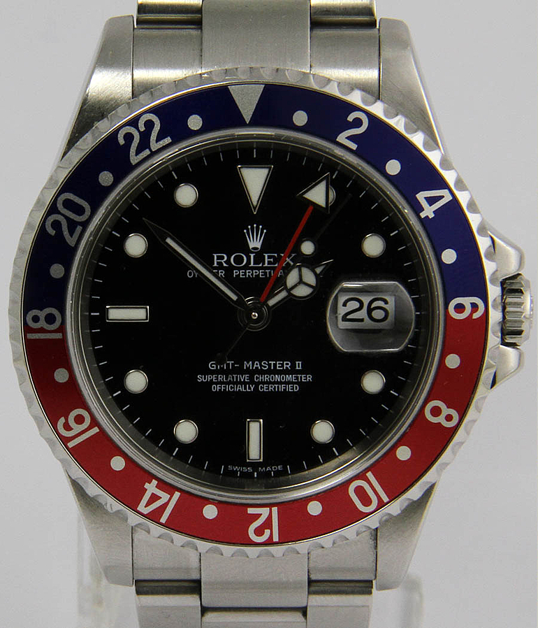 ROLEX GMT Ref. 16710BLRO