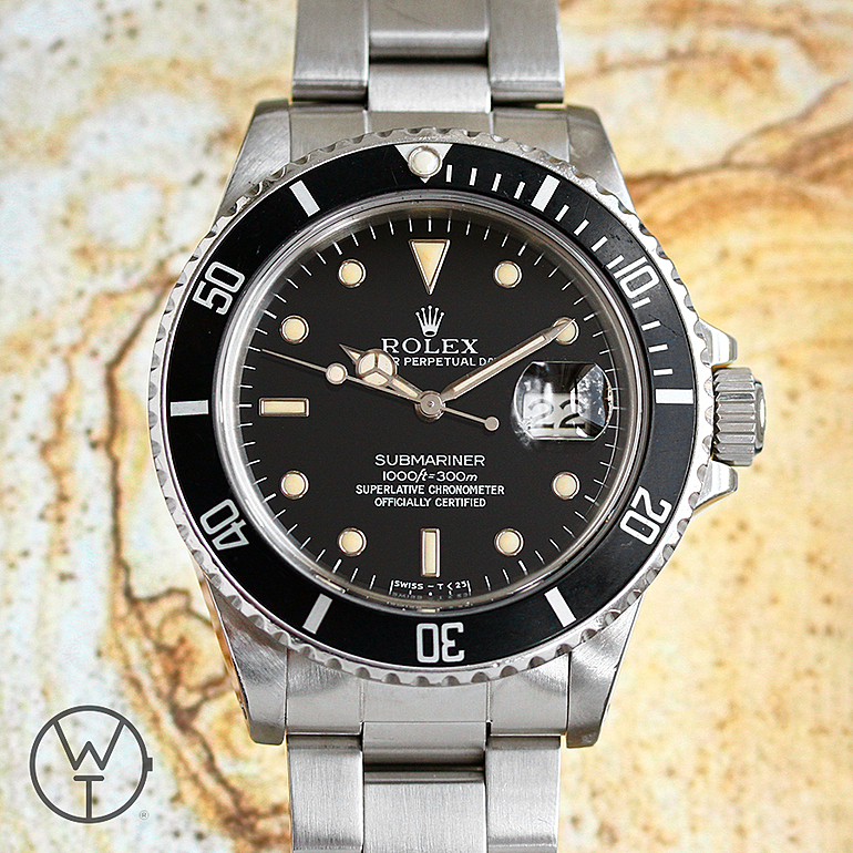 ROLEX Submariner Ref. 168000