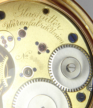 UNION GLASHÜTTE Taschenuhr