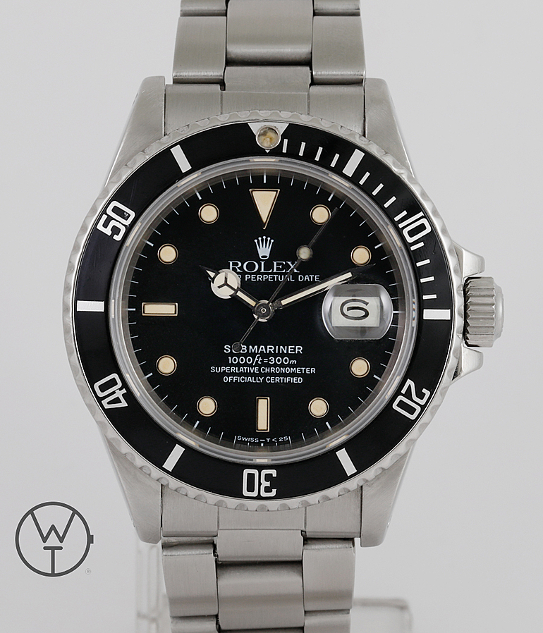 ROLEX Submariner Ref. 168000