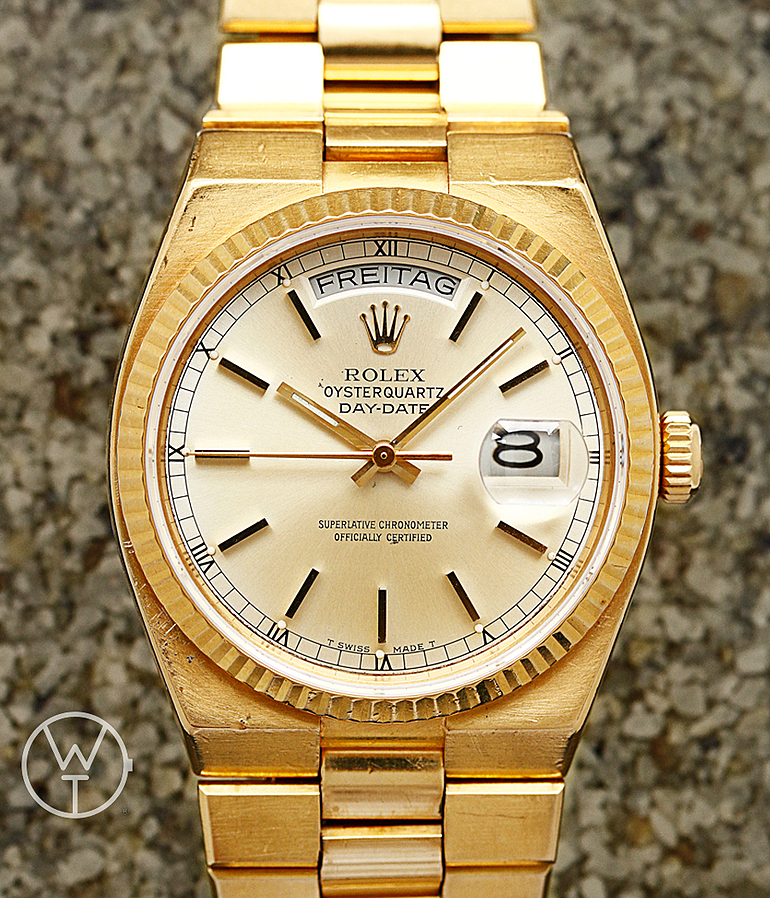 ROLEX Oysterquartz Ref. 19018