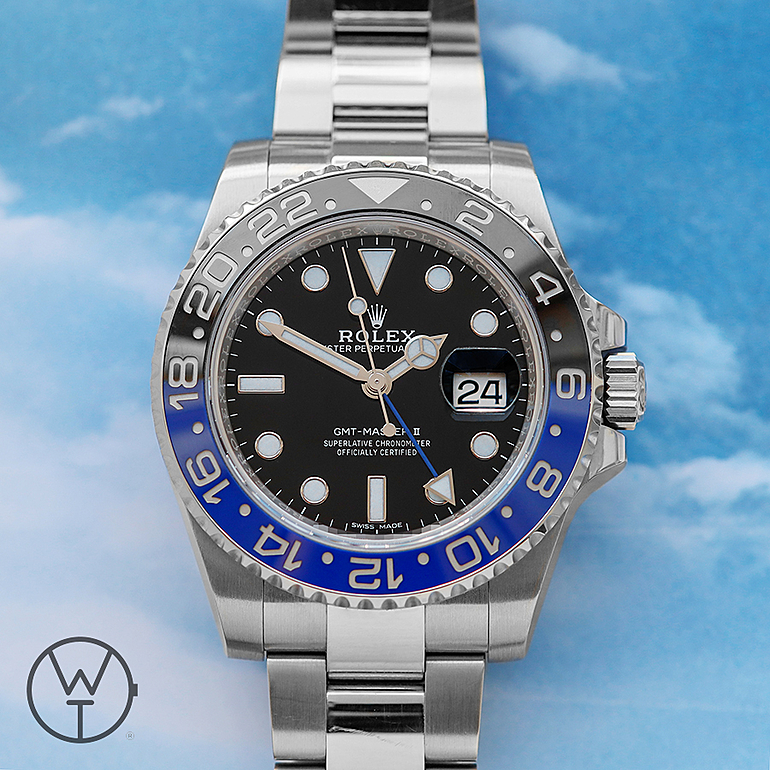 ROLEX GMT Ref. 116710BLNR
