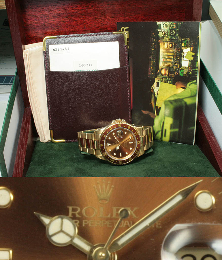 ROLEX GMT Ref. 16718