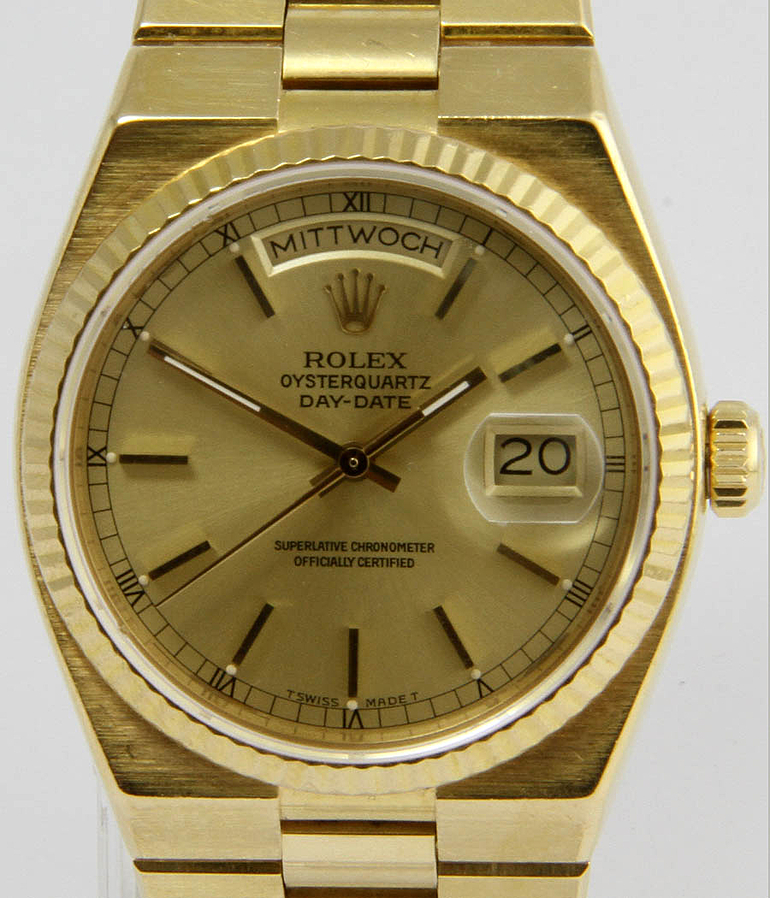 ROLEX Oysterquartz Ref. 19018