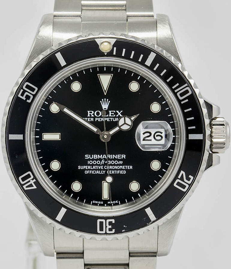 ROLEX Submariner Ref. 168000