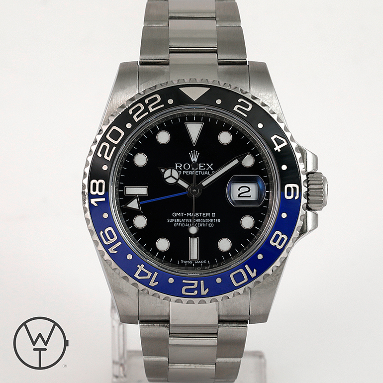 ROLEX GMT Ref. 116710BLNR