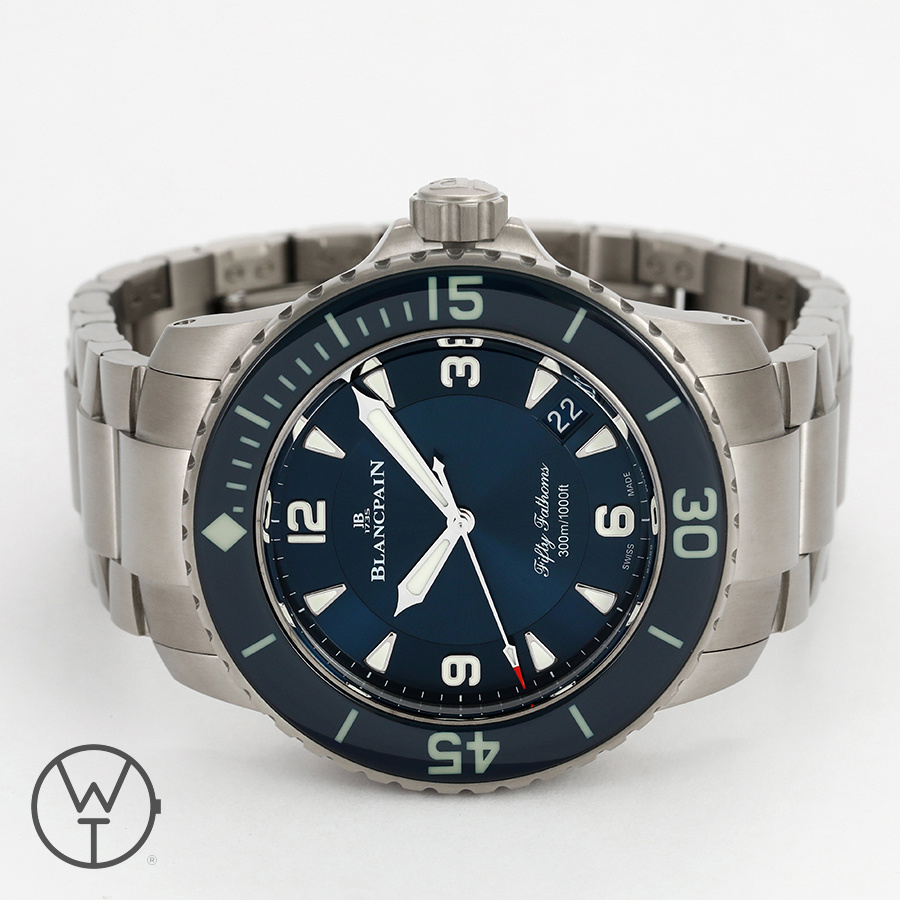 Blancpain Fifty Fathoms Ref. 5015-12B40-98 - World Of Time - New And ...